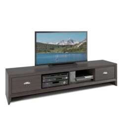 CorLiving Lakewood Modern Wenge Extra Wide TV Stand -Safavieh Shop 330004138 MainImage 001 l