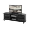 CorLiving Holland Ravenwood Black TV Stand For TVs Up To 68 Inches