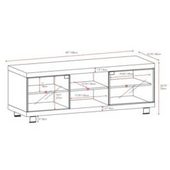 CorLiving Holland Ravenwood Black TV Stand For TVs Up To 68 Inches -Safavieh Shop 330004156 AlternateImage3 l