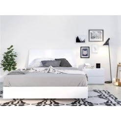 Nexera Paris 3 Piece White Full Bedroom Set -Safavieh Shop 330005145 MainImage 001 l