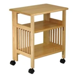 Winsome Wood 24-in X 27-in Honey Wood Foldable Printer Stand -Safavieh Shop 330010658 MainImage 001 l