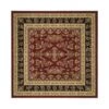 Safavieh LNH331B Lyndhurst Area Rug, Red,LNH331B-8SQ