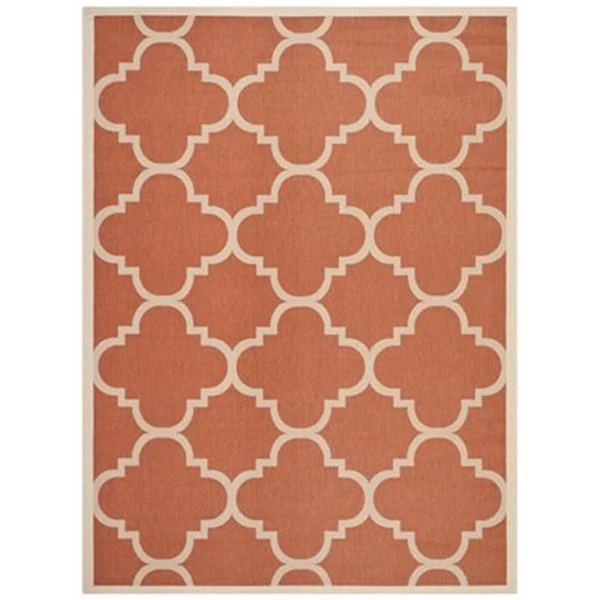 Safavieh Courtyard Terracotta Area Rug,CY6243-241-8 1 Safavieh Courtyard Terracotta Area Rug,CY6243-241-8