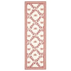 Safavieh Chelsea 2-ft-6-in X 10-ft Runner Rug (Ivory/Rose)