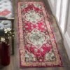 Safavieh Monaco Pink Multicolor Area Rug - 2-ft X 14-ft