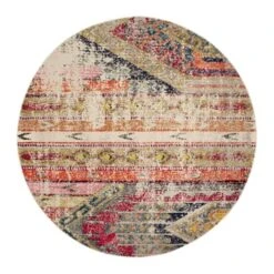Safavieh Monaco Light Grey Multicolor Area Rug,MNC222G-7R