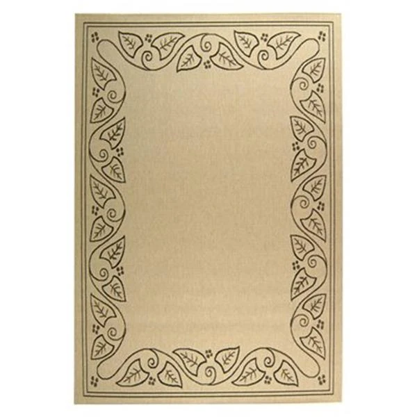 Safavieh Courtyard 8-ft X 11-ft Cream/Gold Floral Indoor/Outdoor Area Rug 1 Safavieh Courtyard 8-ft X 11-ft Cream/Gold Floral Indoor/Outdoor Area Rug