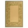 Safavieh Courtyard Floral Cream 132-in X 94-in Indoor/Outdoor Area Rug
