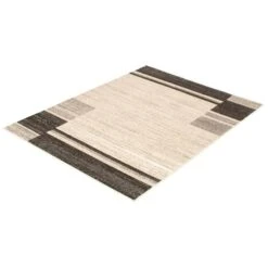 A&E Bath & Shower Cana 5-ft X 7-ft Ivory/Taupe Rectangular Indoor Geometric Rug -Safavieh Shop 330950960 AlternateImage3 l