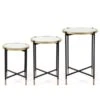 Gild Design House Anastasia 3-piece Metal Nesting Table Set