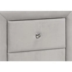 Monarch Specialties Velvet Light Grey Nightstand 8 Monarch Specialties Velvet Light Grey Nightstand -Safavieh Shop 330953462 AlternateImage2 l