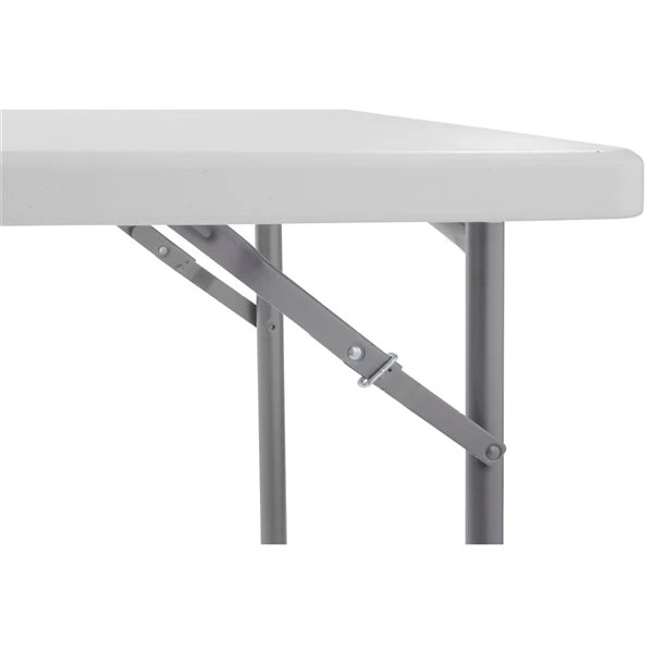 National Public Seating 36-in X 36-in Indoor Square Plastic Grey Folding Table 5 National Public Seating 36-in X 36-in Indoor Square Plastic Grey Folding Table - Image 5