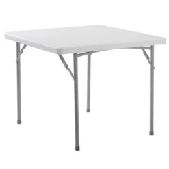 National Public Seating 36-in X 36-in Indoor Square Plastic Grey Folding Table 8 National Public Seating 36-in X 36-in Indoor Square Plastic Grey Folding Table -Safavieh Shop 330961197 MainImage 001 l