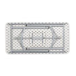 National Public Seating 24-in X 48-in Indoor Rectangular Plastic Grey Folding Table -Safavieh Shop 330961216 AlternateImage4 l