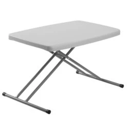 Commercialine 20-in X 30-in Indoor Rectangular Plastic Grey Folding Table -Safavieh Shop 330961258 AlternateImage2 l