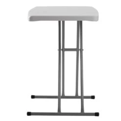 Commercialine 20-in X 30-in Indoor Rectangular Plastic Grey Folding Table -Safavieh Shop 330961258 AlternateImage4 l