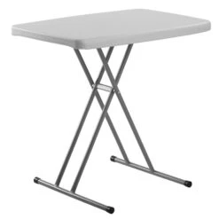 Commercialine 20-in X 30-in Indoor Rectangular Plastic Grey Folding Table -Safavieh Shop 330961258 MainImage 001 l