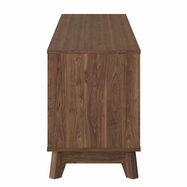 CorLiving Hollywood Brown Wood Grain TV Stand With Drawers For TVs Up To 85-in 3 CorLiving Hollywood Brown Wood Grain TV Stand With Drawers For TVs Up To 85-in - Image 3