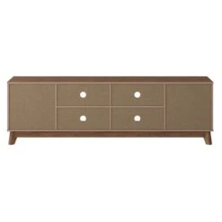 CorLiving Hollywood Brown Wood Grain TV Stand With Drawers For TVs Up To 85-in 9 CorLiving Hollywood Brown Wood Grain TV Stand With Drawers For TVs Up To 85-in -Safavieh Shop 330989515 AlternateImage4 l