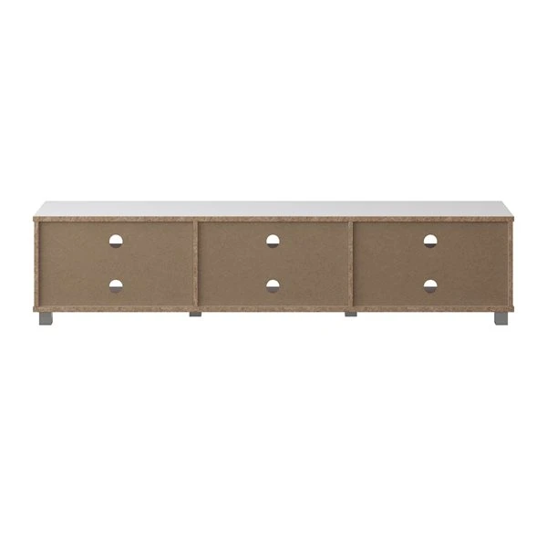 CorLiving Hollywood White TV Stand For TVs Up To 85-in 2 CorLiving Hollywood White TV Stand For TVs Up To 85-in - Image 2