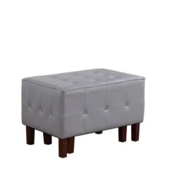 ORE International Modern Grey Nesting Ottoman - Set Of 2 6 ORE International Modern Grey Nesting Ottoman - Set Of 2 -Safavieh Shop 330996095 AlternateImage1 l
