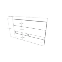 Nexera Milton 2 Piece Queen Size Bedroom Set - Bark Grey And White -Safavieh Shop 331012708 AlternateImage4 l