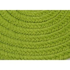 Colonial Mills Boca Raton Bright Green 7-ft Round Indoor/Outdoor Area Rug