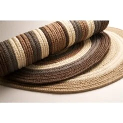 Colonial Mills Brooklyn Blue Haze 6-ft X 9-ft Indoor/Outdoor Oval Area Rug