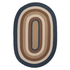 Colonial Mills Brooklyn Blue Haze 6-ft X 9-ft Indoor/Outdoor Oval Area Rug -Safavieh Shop 331013322 MainImage 001 l