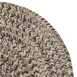 Colonial Mills Carrington Tweed Brown 2-ft X 11-ft Indoor/Outdoor Oval Runner