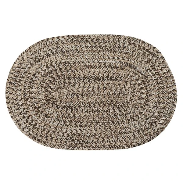 Colonial Mills Carrington Tweed Brown 2-ft X 11-ft Indoor/Outdoor Oval Runner 2 Colonial Mills Carrington Tweed Brown 2-ft X 11-ft Indoor/Outdoor Oval Runner - Image 2