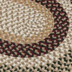 Colonial Mills Burmingham Green Acre 5-ft X 7-ft Indoor/Outdoor Oval Area Rug