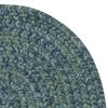 Colonial Mills Carrington Tweed Deep Blue 2-ft X 4-ft Indoor/Outdoor Oval Area Rug