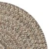 Colonial Mills Carrington Tweed Storm Grey 8-ft X 10-ft Indoor/Outdoor Oval Area Rug