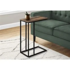 Monarch Specialties Brown Faux Wood Composite Rectangular End Table -Safavieh Shop 331023301 AlternateImage1 l