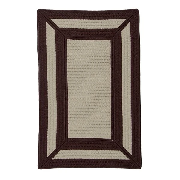 Colonial Mills Afra 6-ft X 9-ft Brown Rectangular Indoor/Outdoor Geometric Industrial Area Rug 2 Colonial Mills Afra 6-ft X 9-ft Brown Rectangular Indoor/Outdoor Geometric Industrial Area Rug - Image 2