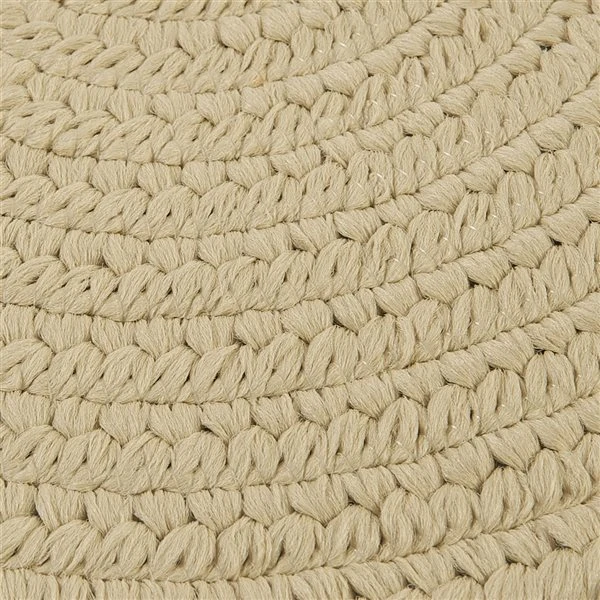 Colonial Mills Barataria 3-ft X 5-ft Linen Oval Indoor/Outdoor Solid Industrial Area Rug 2 Colonial Mills Barataria 3-ft X 5-ft Linen Oval Indoor/Outdoor Solid Industrial Area Rug - Image 2