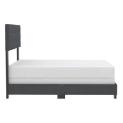 WHI Modern Charcoal Grey Queen Fabric Upholstered Bed 9 WHI Modern Charcoal Grey Queen Fabric Upholstered Bed -Safavieh Shop 331025316 AlternateImage3 l