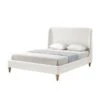 Inspired Home Maisy Cream White Twin Bed Frame Bed