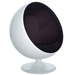 Plata Import Modern Black Ball Chair -Safavieh Shop 331032649 MainImage 001 l
