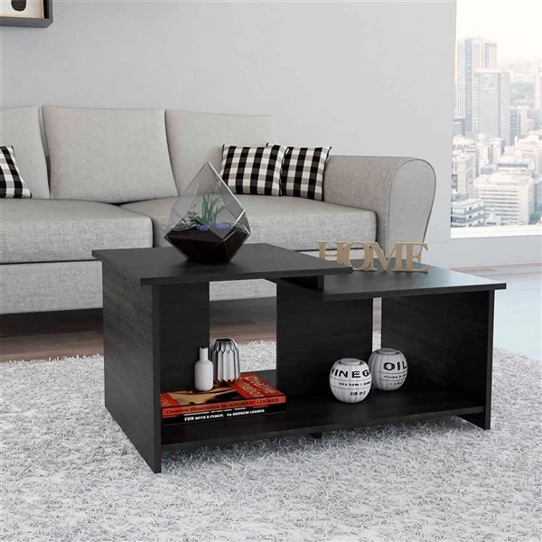 FM Furniture Waycross Black Composite Coffee Table 2 FM Furniture Waycross Black Composite Coffee Table - Image 2