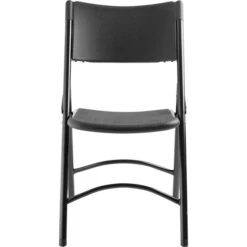 National Public Seating 600 Series Indoor/Outdoor Black Plastic Solid Standard Folding Chairs With Steel Frame - 4-Pack 8 National Public Seating 600 Series Indoor/Outdoor Black Plastic Solid Standard Folding Chairs With Steel Frame - 4-Pack -Safavieh Shop 331050574 AlternateImage1 l