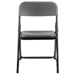 National Public Seating 800 Series Indoor/Outdoor Charcoal Grey Plastic Solid Standard Folding Chairs With Steel Frame - 4-Pack -Safavieh Shop 331050577 AlternateImage1 l