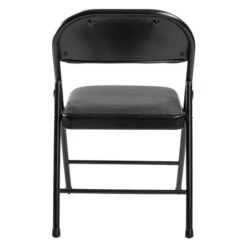 Commercialine 900 Series Indoor Star Trail Black Fabric Padded Standard Folding Chairs With Steel Frame - 4-Pack -Safavieh Shop 331050585 AlternateImage4 l