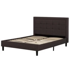 Primo International Cora Black Queen Bed Frame Bed -Safavieh Shop 331057801 AlternateImage1 l