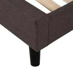 Primo International Cora Black Queen Bed Frame Bed