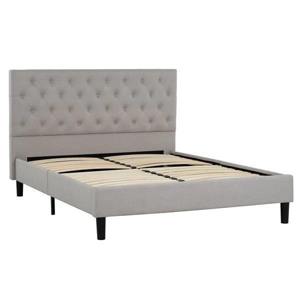 Primo International Ellie Grey Full Bed Frame Bed 1 Primo International Ellie Grey Full Bed Frame Bed