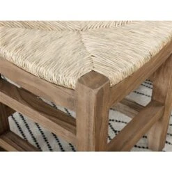 Alaterre Newport Concrete Grey And Brown 5-Hook Hook Rack And Bench -Safavieh Shop 331062181 AlternateImage3 l