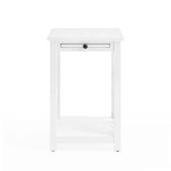 Alaterre Coventry 36-in White Pine Accent Table Set - 2-Piece