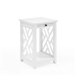 Alaterre Coventry 36-in White Pine Accent Table Set - 2-Piece 8 Alaterre Coventry 36-in White Pine Accent Table Set - 2-Piece -Safavieh Shop 331062186 AlternateImage3 l